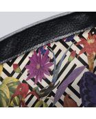 Cremieux schwarze Lederhandtasche - 24x8x18 cm
