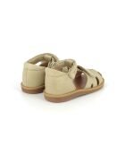 Beige Poppy sandalen met bandjes voor jongens