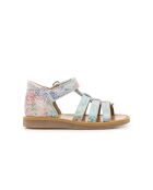 Poppy Strap Sandalen weiß/mehrfarbig