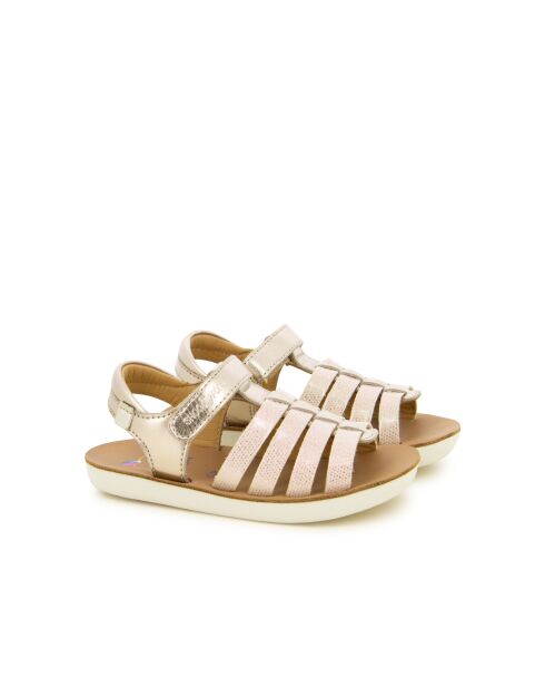 Goa Spart schoenen in lichtbrons/nude