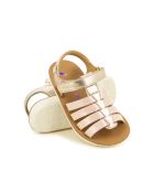 Goa Spart Schuhe in Hellbronze/Nude