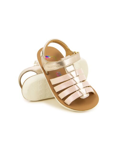Goa Spart schoenen in lichtbrons/nude