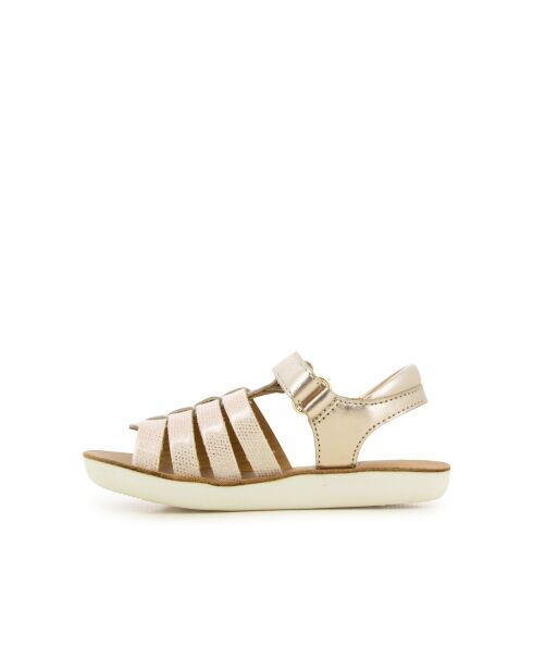 Goa Spart schoenen in lichtbrons/nude