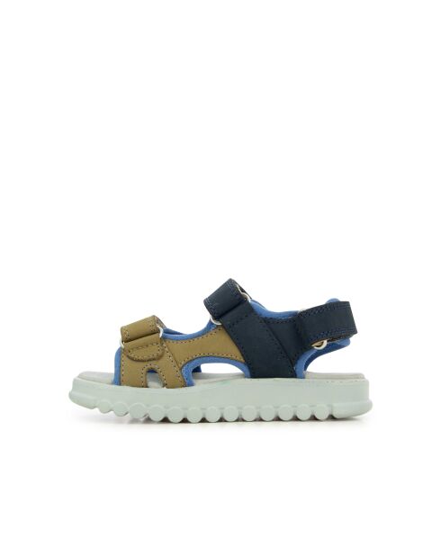 Rolly Scratch Sandalen in Oliv/Blau für Jungen