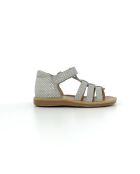 Grijze sandalen met poppy-bandjes