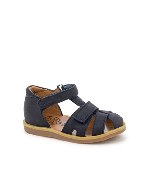 Poppy Boy Strap marineblaue Schuhe