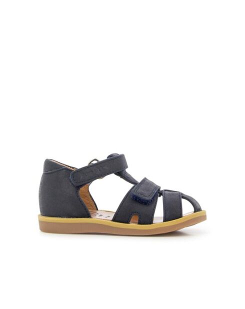 Poppy Boy Strap marineblaue Schuhe