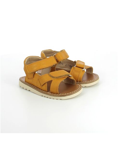 Waff Jimy honig/weiße Sandalen
