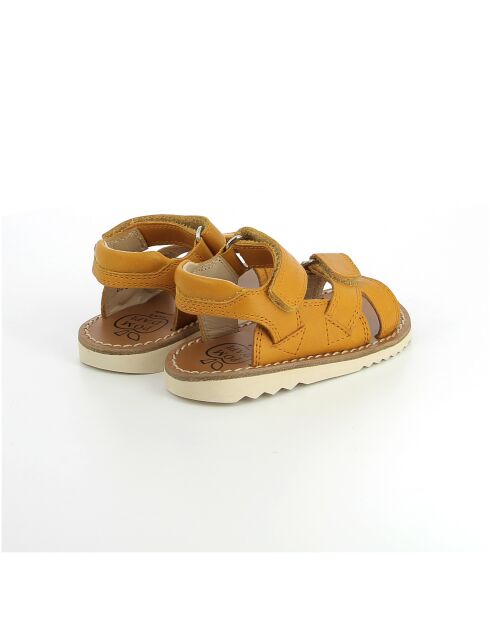 Waff Jimy honig/weiße Sandalen