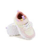 Sneakers Joggy Scratch gialle/nude