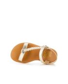 Plagettes Antik Platinum Sandalen