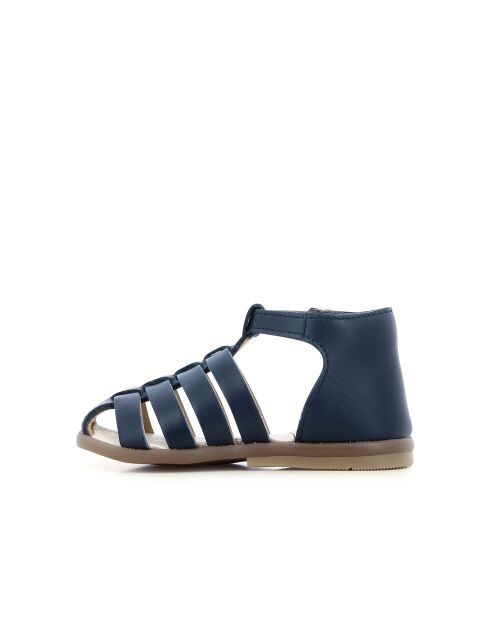 T&C 1 Ares marineblaue Sandalen