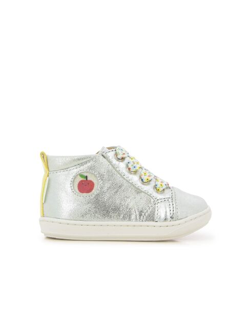Bouba Zip Lace zilveren schoenen