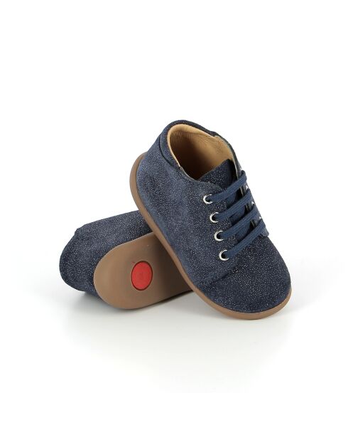 Stehschuhe Marineblaue Stiefeletten