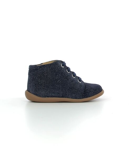 Stehschuhe Marineblaue Stiefeletten