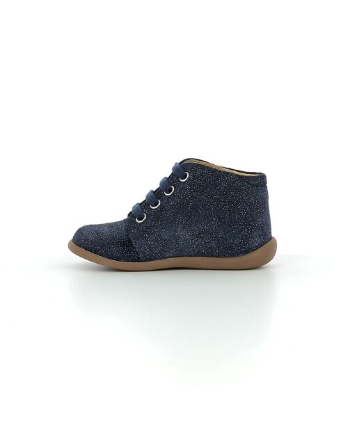 Stehschuhe Marineblaue Stiefeletten