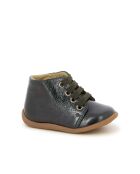 Stehschuhe Anthrazitfarbene Stiefeletten