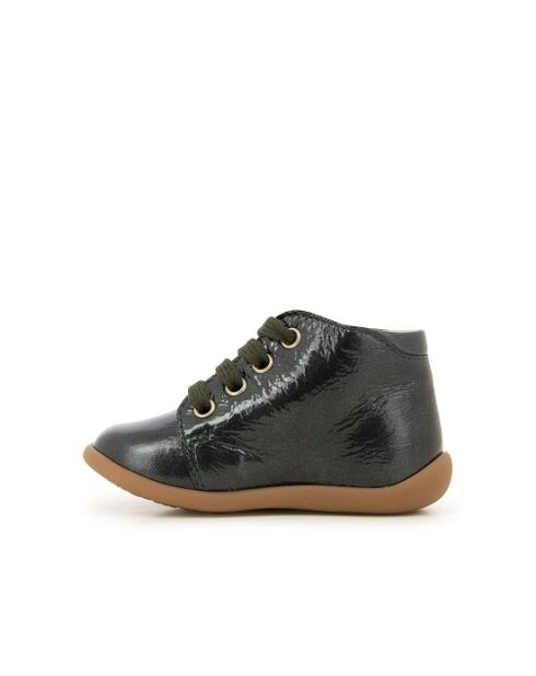 Stehschuhe Anthrazitfarbene Stiefeletten
