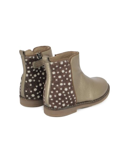 Trip Back bruine ponyschoenen
