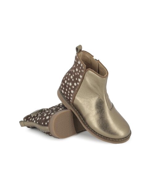 Trip Back bruine ponyschoenen