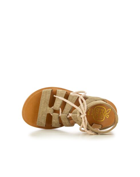 Avana Guily-sandalen met plagettes en bandjes