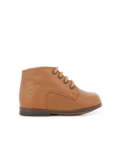 Scarpe Derby Zeus camel scuro