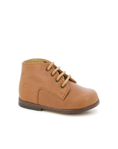Scarpe Derby Zeus camel scuro