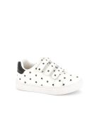 Basil Scratch sneakers naturweiß/schwarz