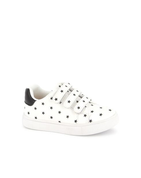 Basil Scratch sneakers naturweiß/schwarz