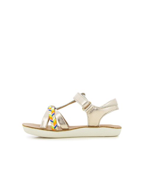 Goa Salome licht brons/oranje sandalen