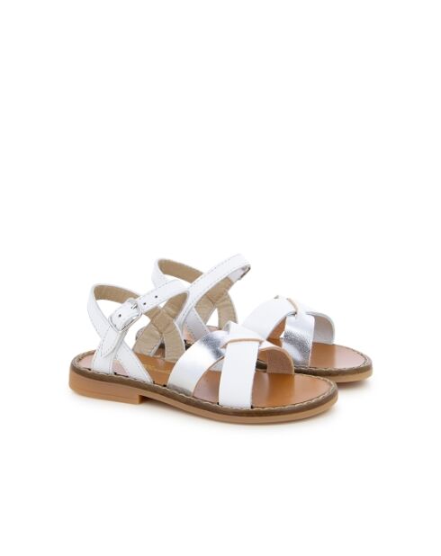 T&C 10 Lili witte sandalen