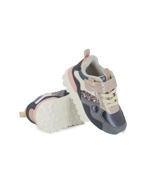 Joggy Scratch Sneakers in Puder/Kupfer