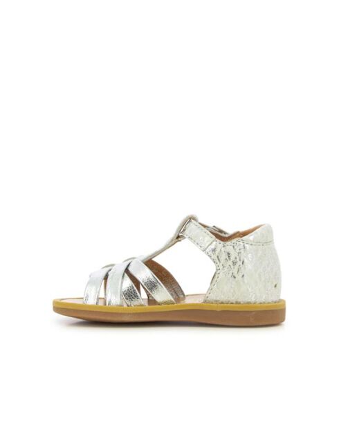 Poppy Back Neptune schoenen zilver/wit