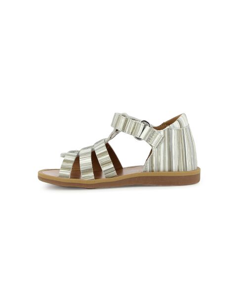 Poppy Strap Sl Schuhe weiß/grau