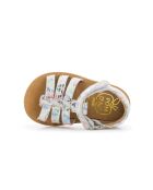 Roze sandalen met poppy-bandjes