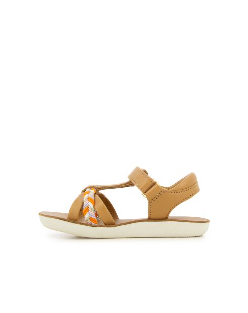 Scarpe Goa Salome color cammello leggero