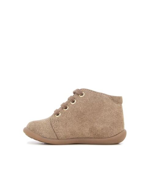 Stehschuhe Kamelfarbene Stiefeletten