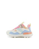 Sneakers Joggy Scratch arancioni/ecru/azzurre