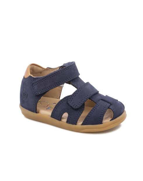 Marineblauwe sandalen Pika Scratch