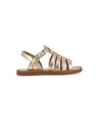 Plagettes Strap Sl koperen sandalen