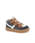 T&C 17 Hi Easy Sneakers in Marineblau/Weiß/Kamel