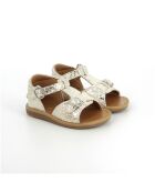 Poppy Bucky witte schoenen