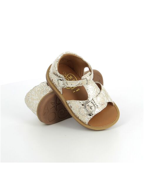 Poppy Bucky witte schoenen