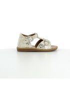 Poppy Bucky witte schoenen