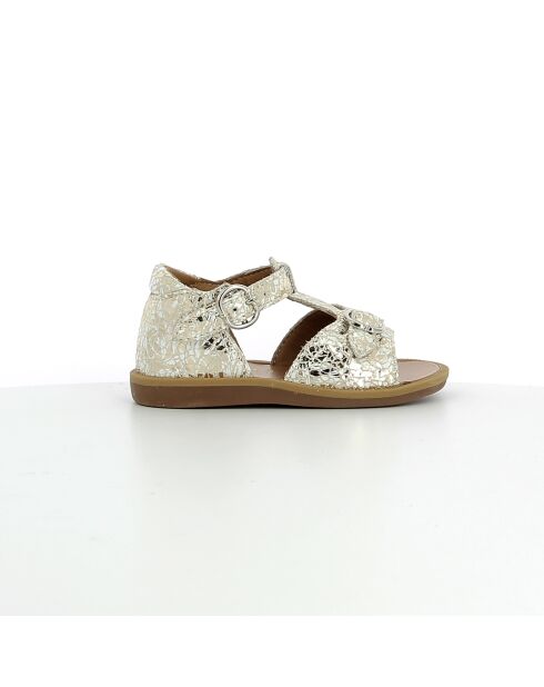Poppy Bucky witte schoenen
