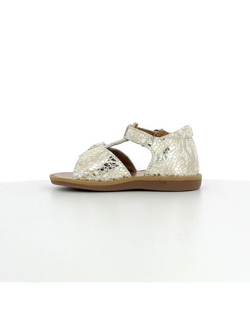 Poppy Bucky witte schoenen