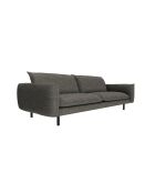 Isak 4-Sitzer-Sofa aus anthrazitgrauem Webstoff - 215x92x85 cm