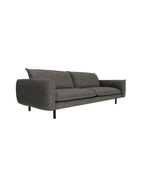 Isak 4-Sitzer-Sofa aus anthrazitgrauem Webstoff - 215x92x85 cm