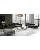 Isak 4-Sitzer-Sofa aus anthrazitgrauem Webstoff - 215x92x85 cm