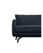 Unic 3-Sitzer-Samtsofa Mitternachtsblau - 220x92x83 cm
